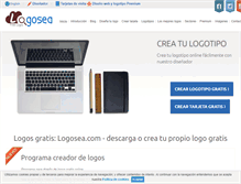 Tablet Screenshot of logosea.com